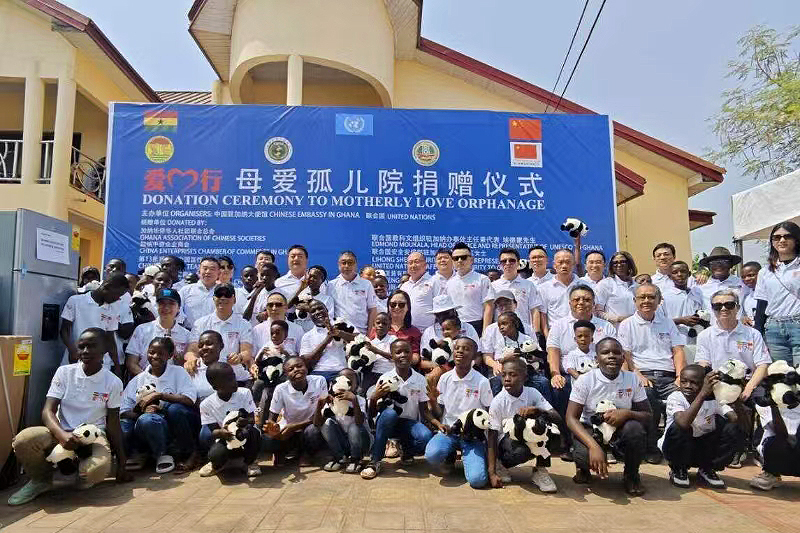 Twyford Ghana Ceramics Donates Tiles to Orphanage in Accra